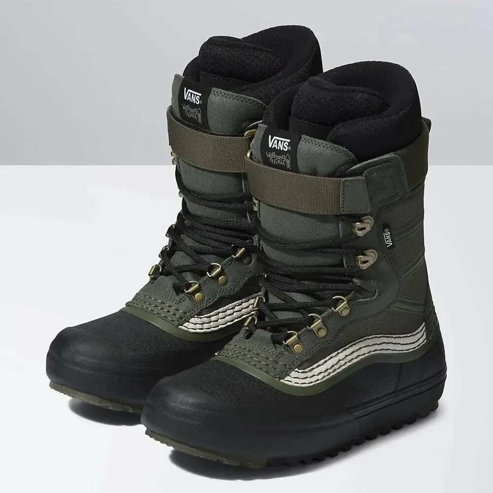 Vans Standard XF Snow MTE Boots Size 8.5 Mens Green Nyvelt Grapeleaf